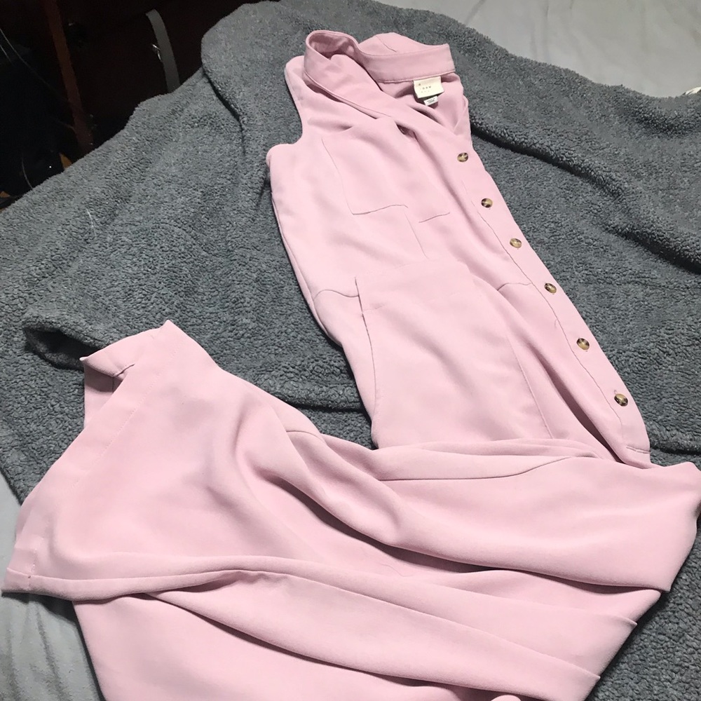 Pink romper